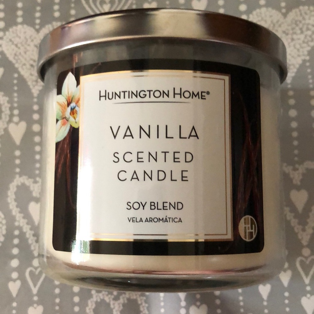 Vanilla candle